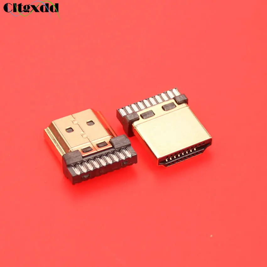 Cltgxdd HDMI штекер разъем типа провода для припоя замена разъема ремонта |