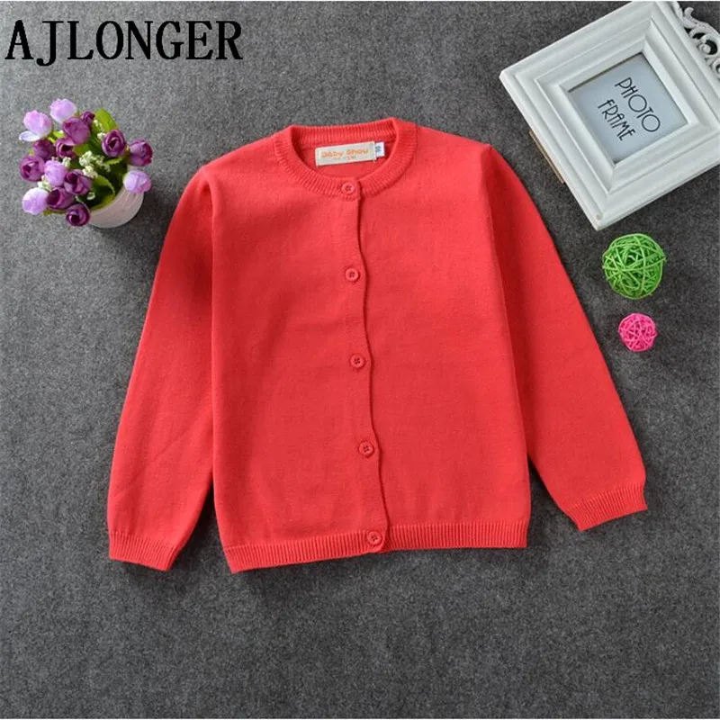 

Autumn New Fashion Brand Sweaters Kids Cardigan High Quality Casual Solid Color Boys And Girls Sweater knit Children'S Sweater