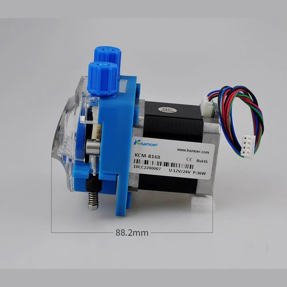 KCM 12 V/24 V мини перистальтический водяной насос с шаговым мотором и BPT/кремний костюм для вязкой/не вязкой жидкости транспортировки