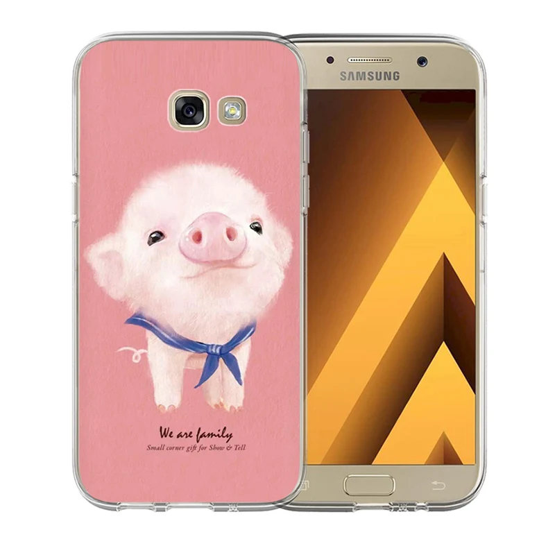 Joker Cute Marble Rabbit Pig For Samsung Galaxy S6 S7 S8 S9 Edge Plus A3 A5 A7 A8 2015 2016 2017 2018 J3 J5 J7 Case cover |