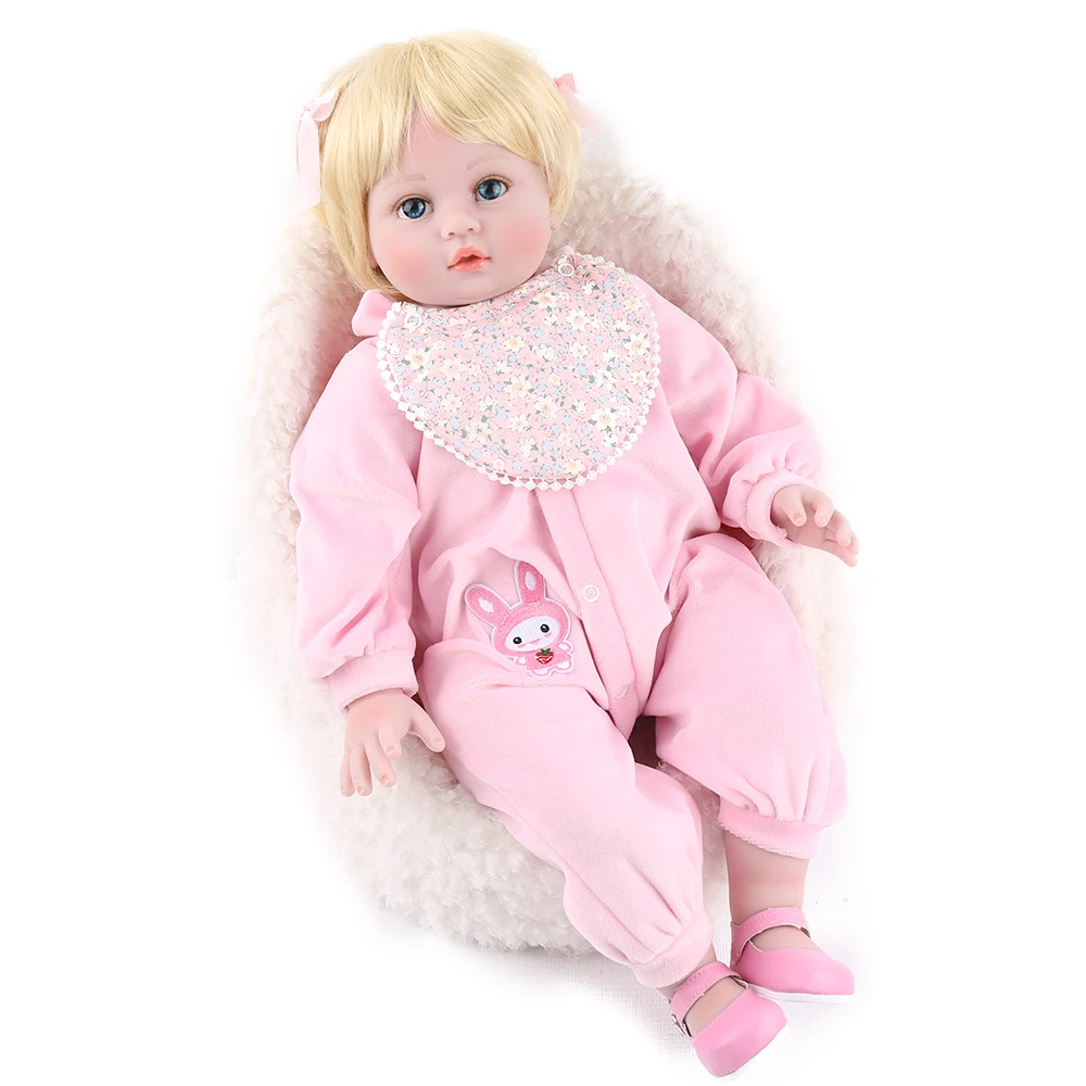 NPKDOLL Кукла Reborn Baby 22 дюйма 55 см Виниловая кукла-боди Игрушки для девочек и