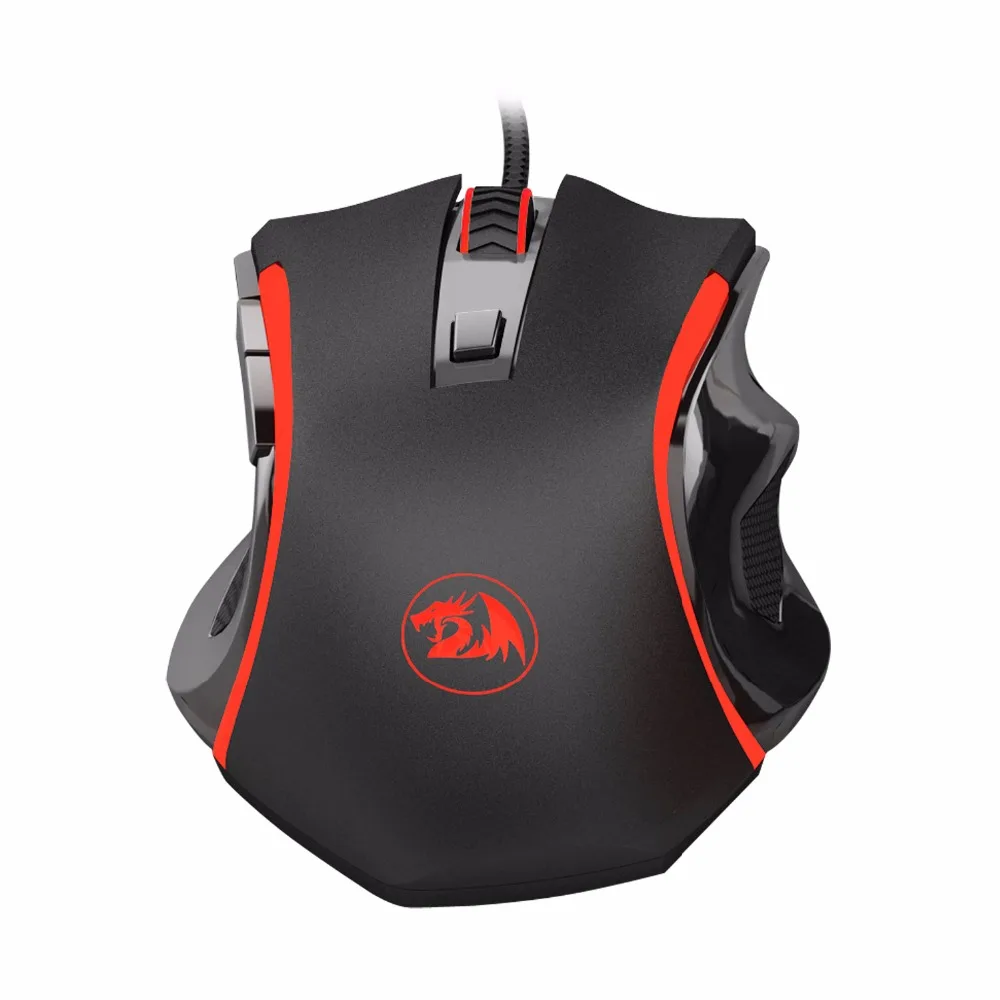 Мышь игровая Redragon USB 6 программируемых кнопок 7 цветов светодиодная