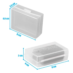 5 шт.Лот прозрачный пластиковый чехол для зеркальной фотокамеры