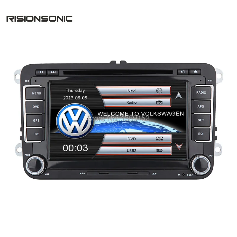 Оптовая продажа! 2 Din 7 дюймов dvd плеер автомобиля для Фольксваген Passat/поло/GOLF/Skoda с