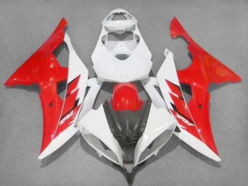 Комплект обтекателей под давлением для YAMAHA YZFR6 08 09 10 12 15 YZF R6 2008 2012 2015 ABS белый