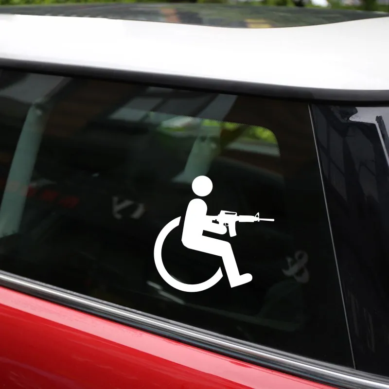 Anycuros пистолет для инвалидной коляски с ограниченными возможностями креативные