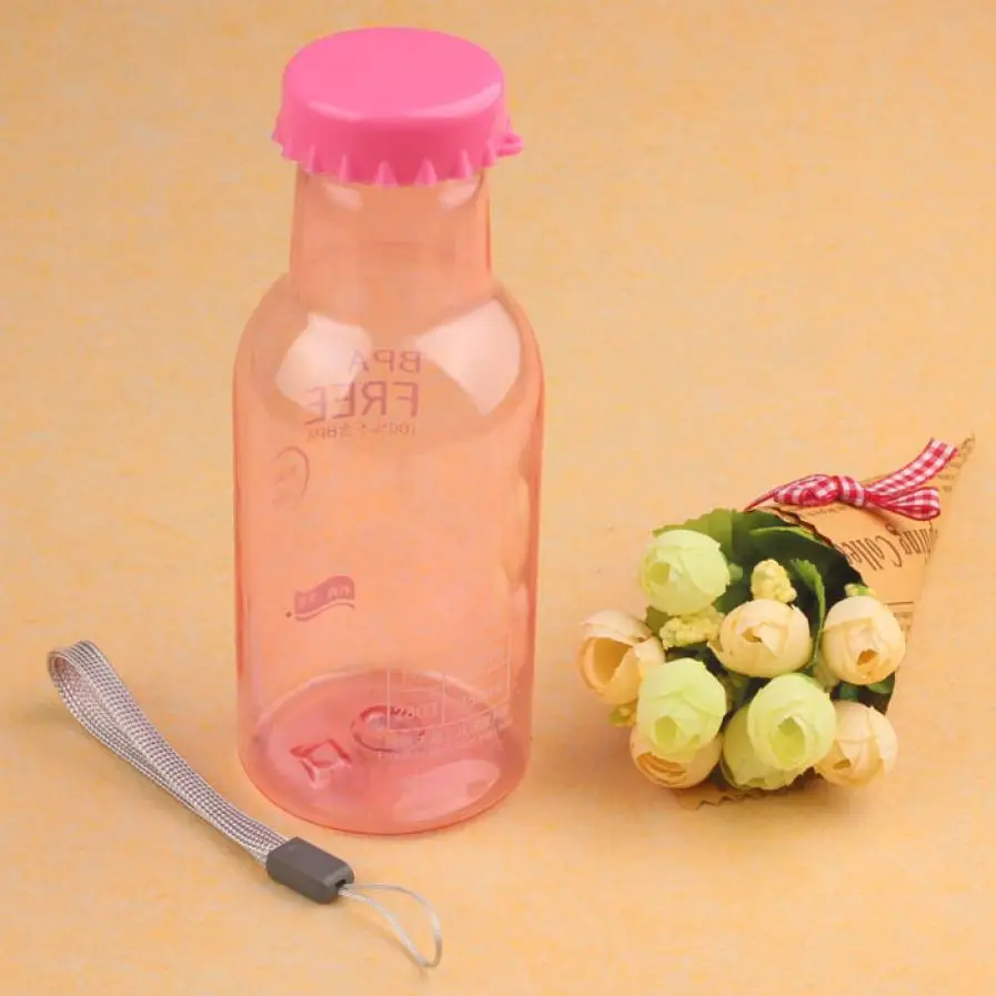 Hot Selling!Portable Leak-proof Bike Sports Unbreakable 350ml Plastic Water Bottle Apr28 | Дом и сад
