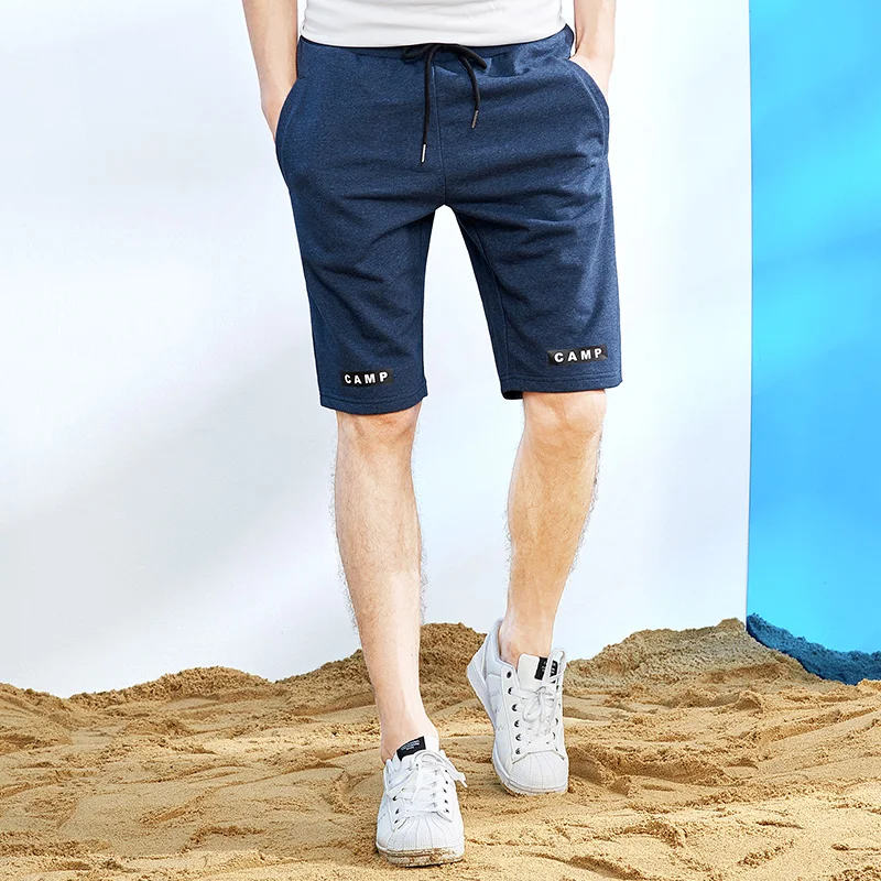 Пионерский лагерь повседневные мужские шорты с буквенным принтом брендовая