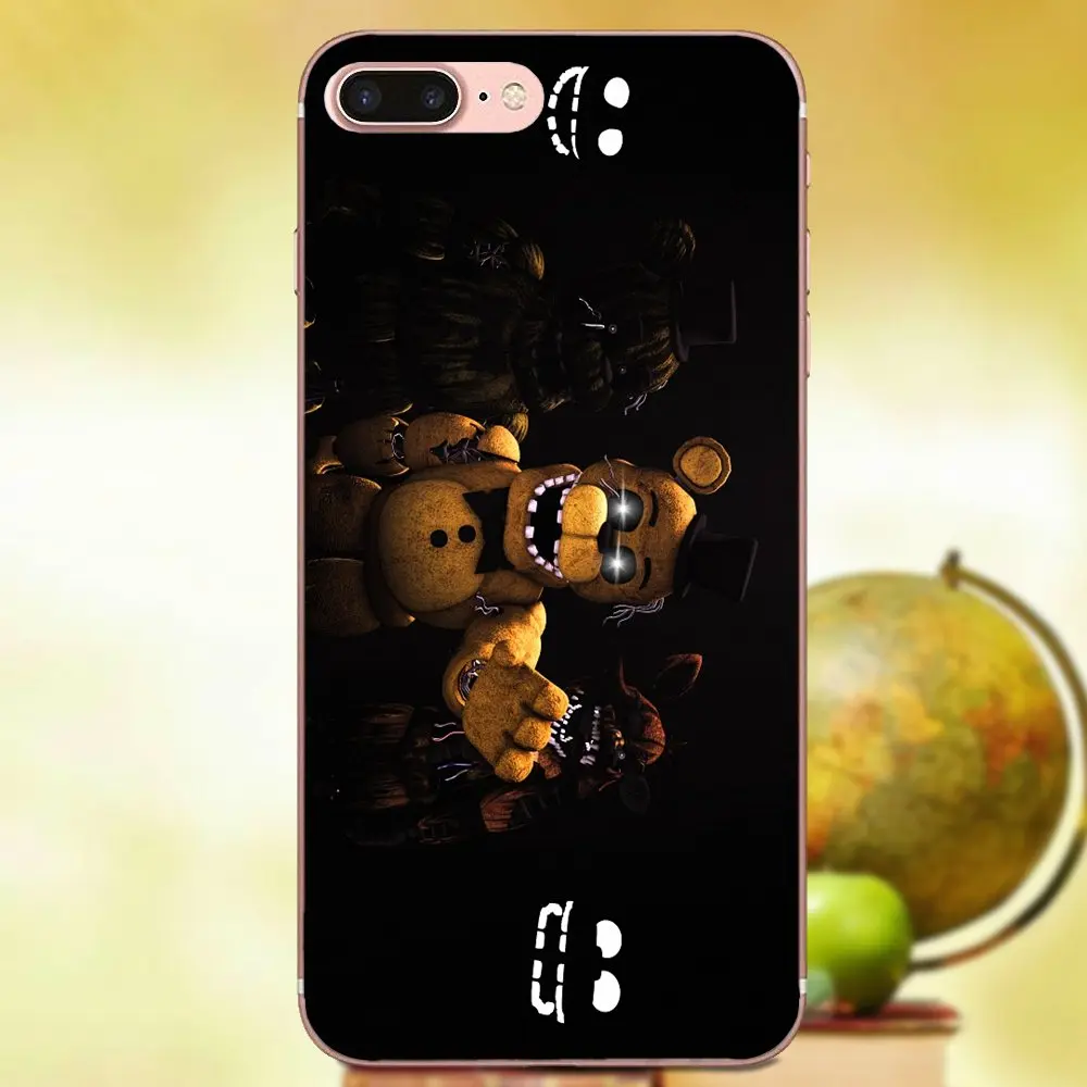 Sfm Fnaf АНИМАТРОНИКА роскошный ТПУ резиновый чехол для телефона Apple iPhone 4 4S 5 5C 5S SE 6 6S 7