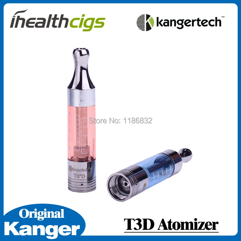 5 шт./много 100% оригинальный атомайзер Kanger T3D Обновление от T3S двойной клиромайзер