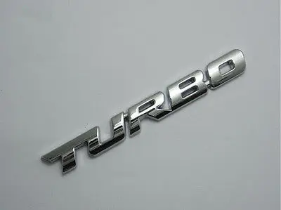 Турбо Универсальный Автомобильный Мотоцикл Авто хром 3D металлическая эмблема