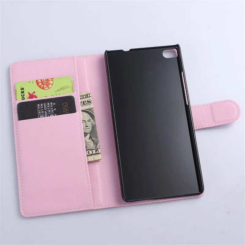 Flip Wallet PU Leather Case For Huawei Ascend P8 lite Coque Luxury Phone Bag With Stand +3 Card Holders Cover |