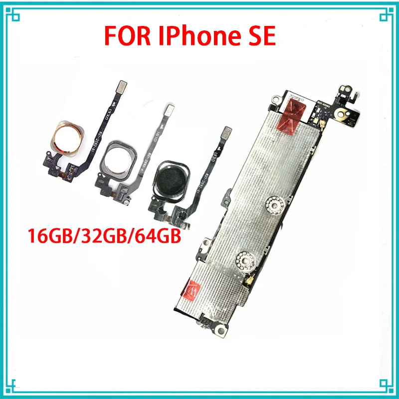 Новое поступление 100% оригинальная материнская плата для iPhone SE разблокированная