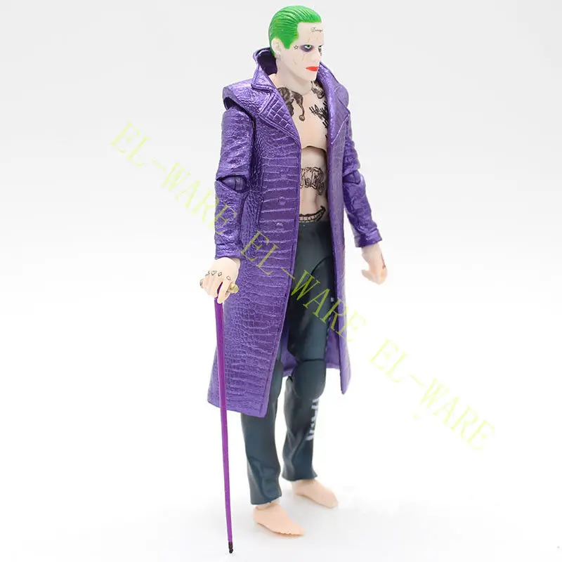 1:12 Crazy Toys DC Comic The Joker 6&quot Suicide Squad 1/12 PVC Anime Action Figure Model Collection Toy Gift With Original Box | Игрушки и