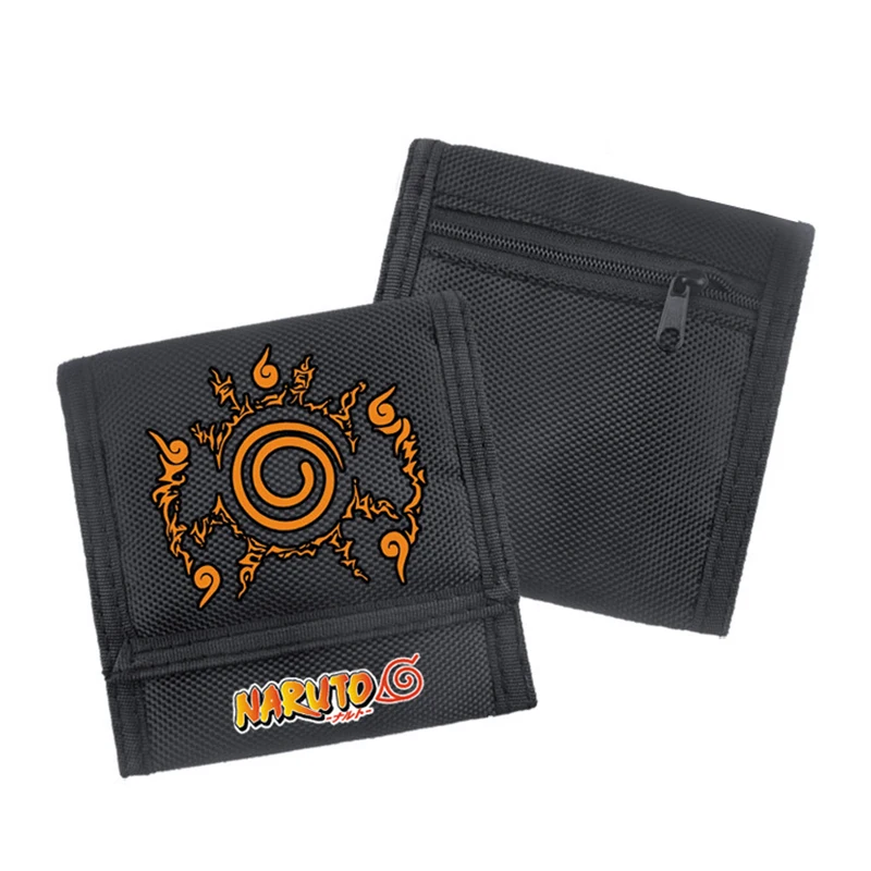 Мультяшный кошелек Naruto Кошелек Оксфорд Япония аниме-Кошелек Carteira для фанатов аниме кошельки