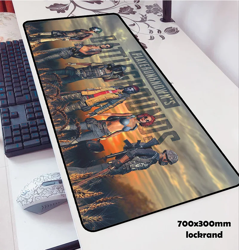 Коврик для мыши playerunknown's battlegrounds 70x30 см | Компьютеры и офис