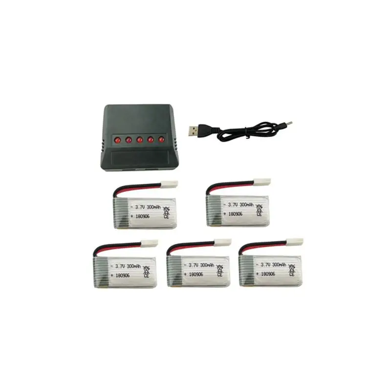 LeadingStar 3 7 V 300mAh литиевая батарея с 5 в 1 зарядное устройство для H8 H22 мини