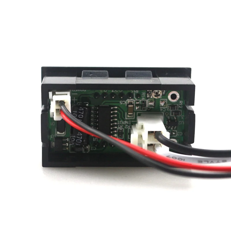 Красный светодиодный дисплей DC4.5 28V амперметр измеритель тока на панели цифровой