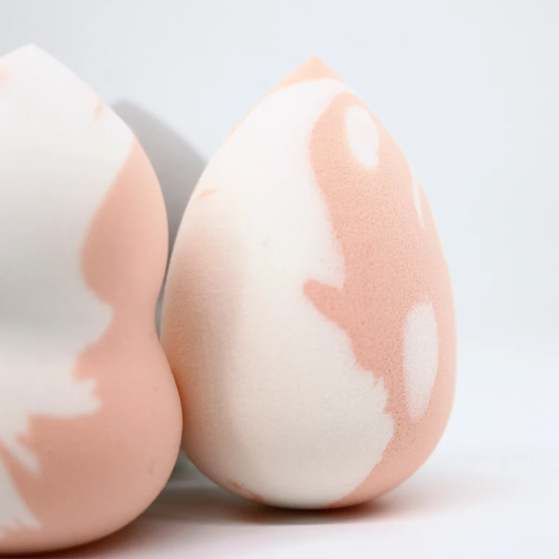 2 шт./лот спонж для нанесения основы под макияж косметическая пудра без пятен