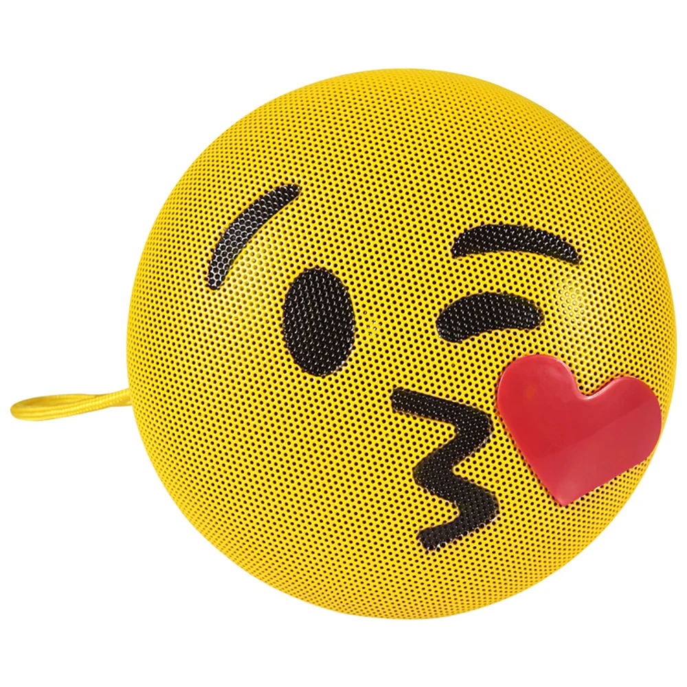 OL12 мини Портативный Emoji смайлик Bluetooth Динамик с подставкой стерео Спорт Hands Free