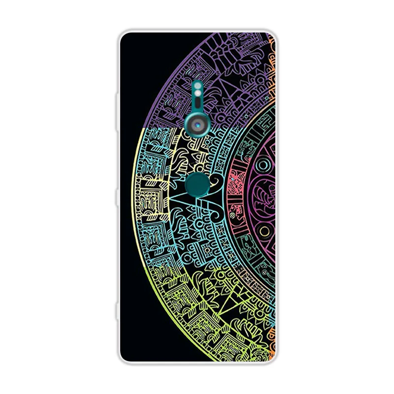 Чехол для телефона Sony Xperia XZ3 мягкий силиконовый 6 0 дюймов чехол прозрачный гель