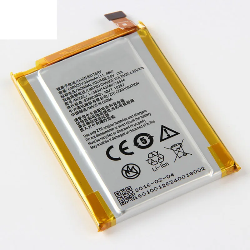 Оригинальный Axon A1 телефон батарея для ZTE AXON A2015 Tianji TD-LTE двойное лезвие V7 Max