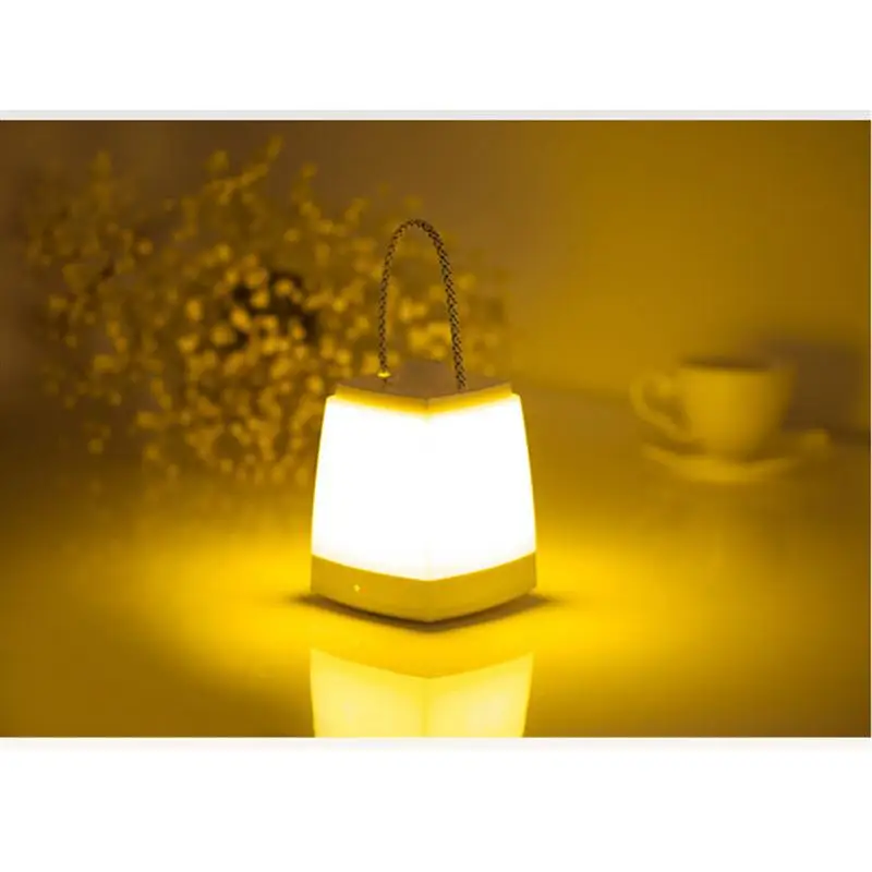 Портативный USB Перезаряжаемые светодиодный ночник Плавная Яркость регулируемый