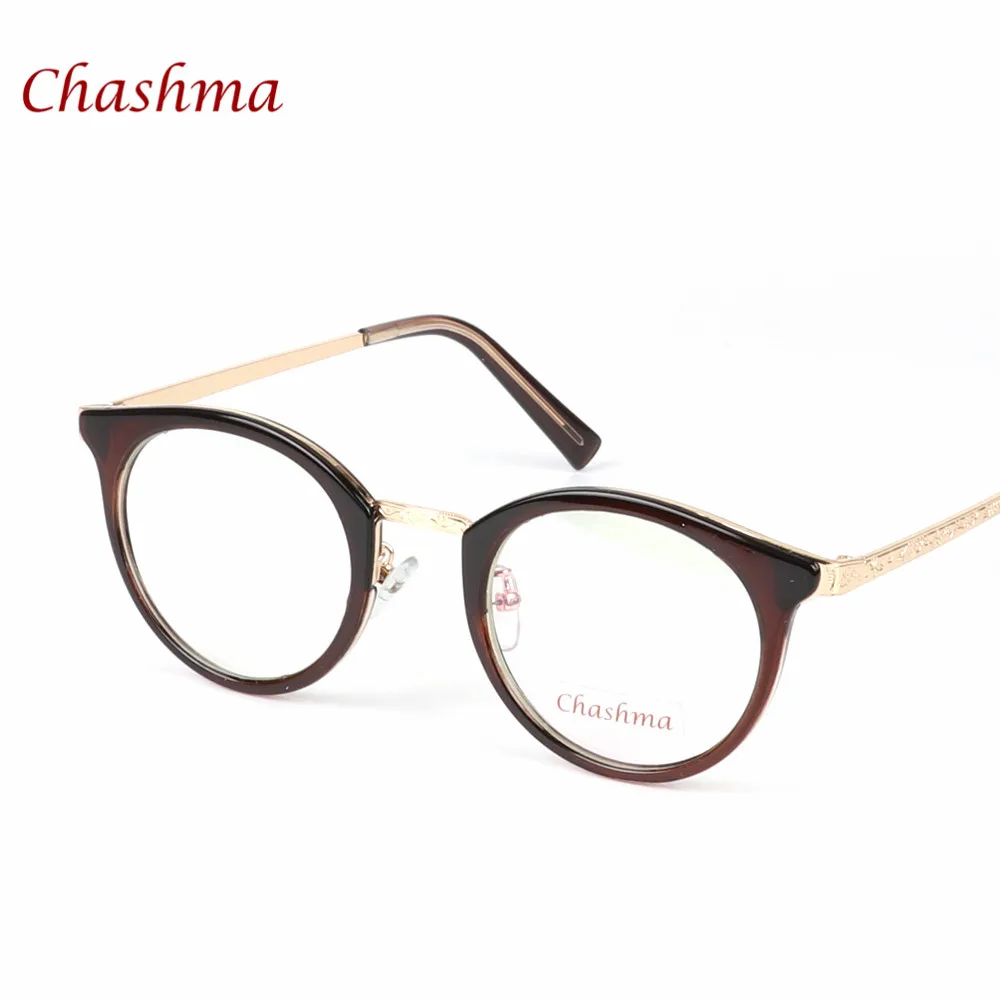 

Chashma Brand Men Retron Eyeglass Round Vintage Optical Glasses Frame Women Fashion Glasses Frames