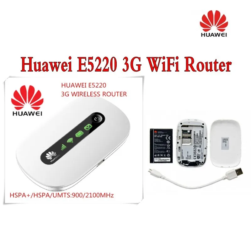 Huawei E5220 21 Мбит/с Мобильная точка доступа WiFi