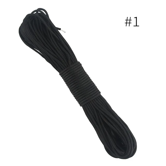 style 1 15 м Dia.4.5mm 7 стенд ядра Паракорд альпинистский Пешие прогулки парашютный шнур кемпинг текстильная тесьма веревка оборудование для выживания на открытом воздухе - Цвет: style 1