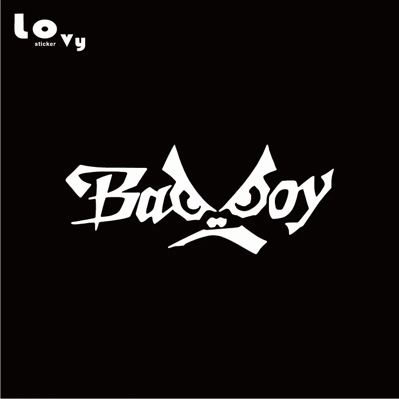Виниловая забавная наклейка для автомобилей Bad Boy Eyes с мультяшным лицом украшения