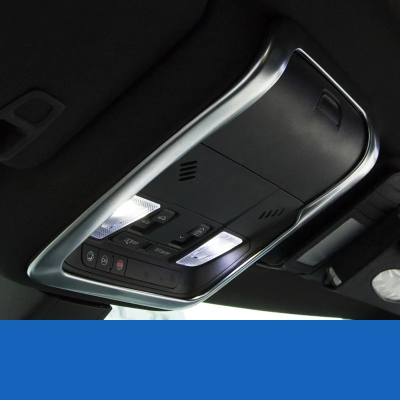 

lsrtw2017 car-styling car reading light frame trims for cadillac xt5 2016 2017 2018