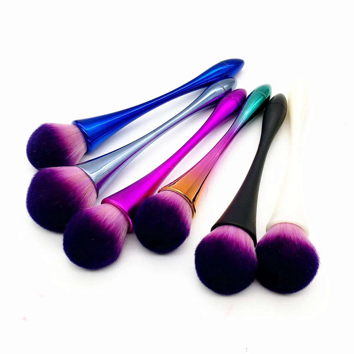 Новинка 12 цветов кисти для макияжа лица пудра основа румяна макияж кисть