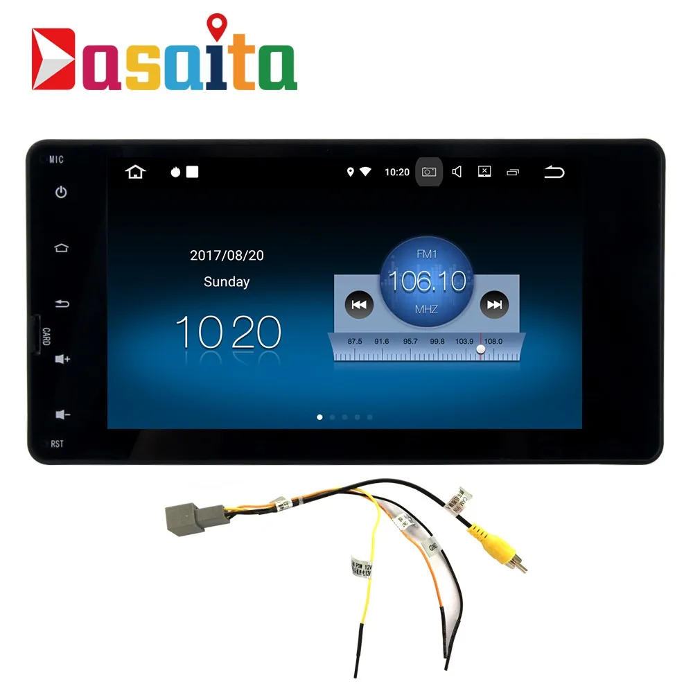 with originaladapter Dasaita " Android 9,0 Автомобильный gps плеер Navi для Mitsubishi Outlander Lancer-X ASX- с 2G+ 16G четырехъядерный стерео без DVD - Цвет: with originaladapter