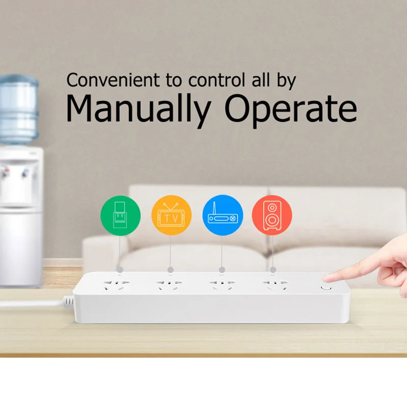 BroadLink MP1 умная Wi Fi полоса питания пульт дистанционного управления отдельно 4