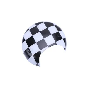 checker Юнион Джек Тахометр крышка наклейка для mini cooper R55 R56 R60 R61 R58 R59 земляк Clubman интерьерная наклейка s Чехол - Название цвета: checker