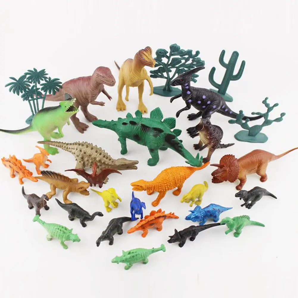 TPFOCUS Kids Simulate Dinosaur Modeling Educational Toys Set Sand Table Props | Vocal