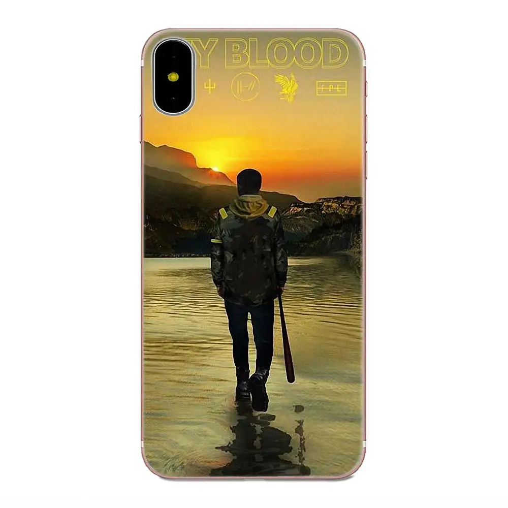 ТПУ мобильный чехол аниме группа Twenty One Pilots для Galaxy A3 A5 A7 On5 On7 2015 2016 2017 Grand Alpha G850 Core2