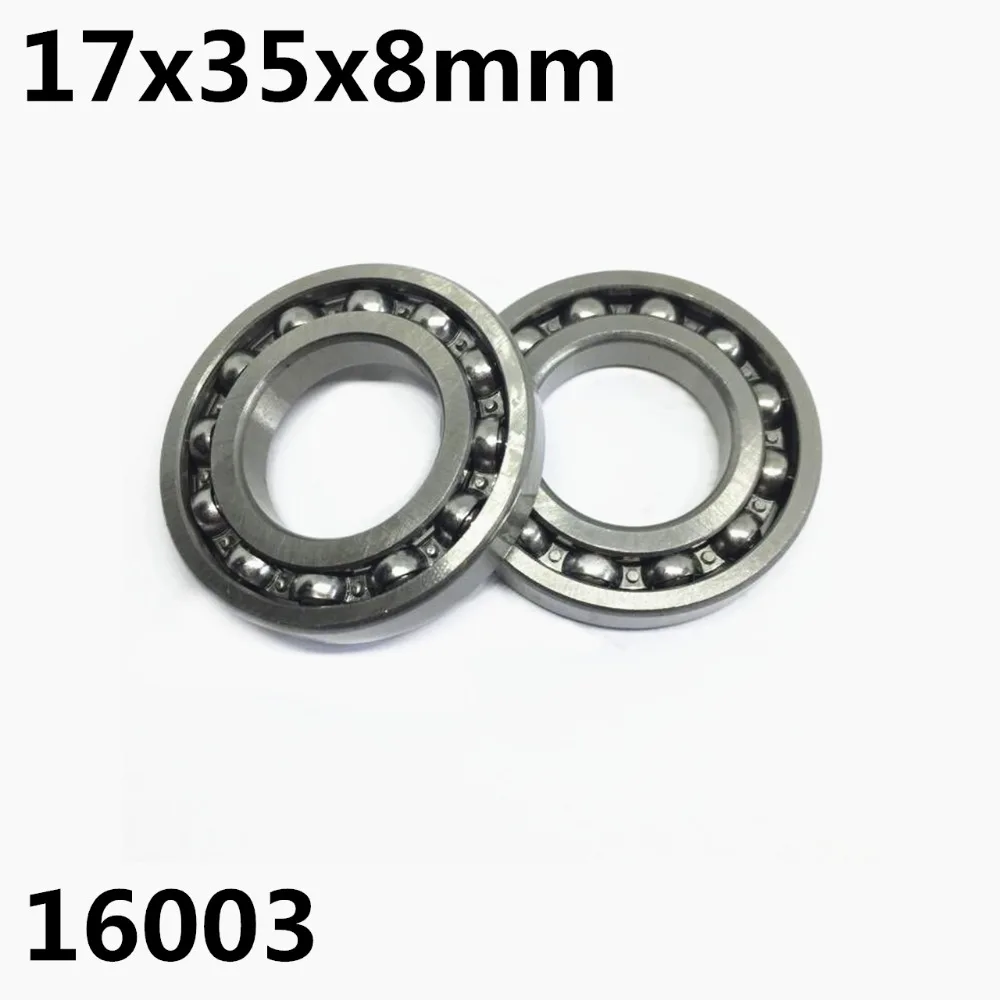 1PCS 16003ZZ 16003-OPEN 17x35x8 mm deep groove ball bearing 16003