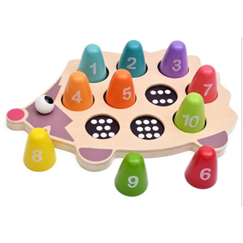 Игрушки Монтессори детский Развивающий пазл для раннего развития деревянные