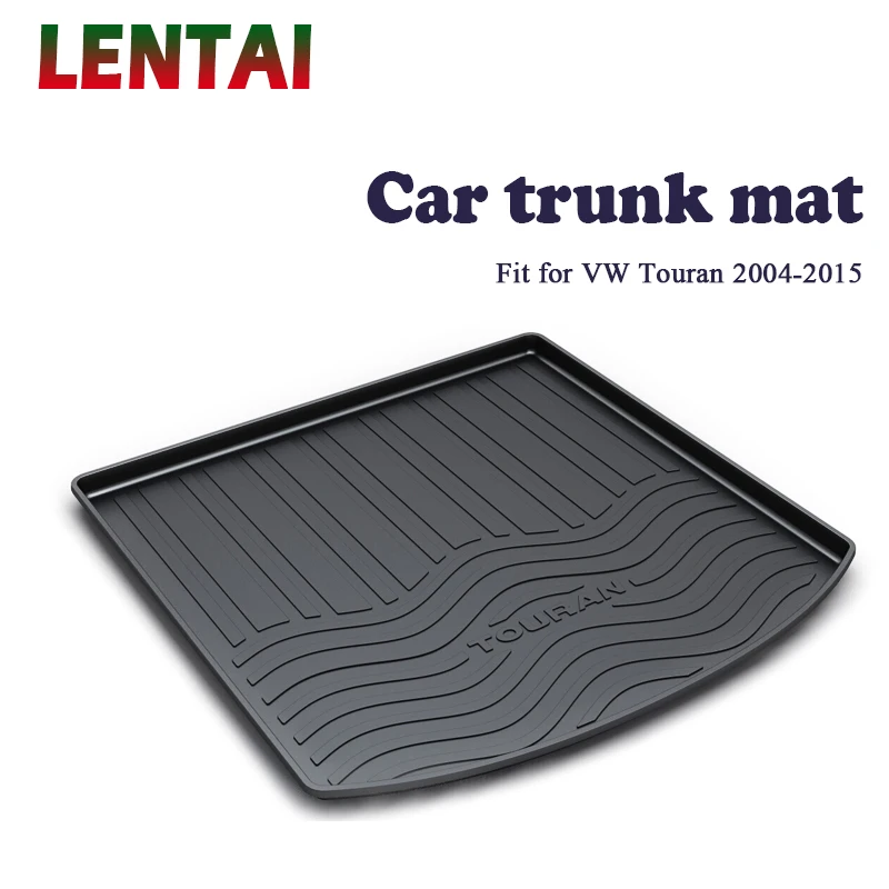 EALEN 1PC rear trunk Cargo mat For VW Touran 2004 2005 2006 2007 2008 2009 2010 2011 2012 2013 2014 2015 Anti-slip Accessories