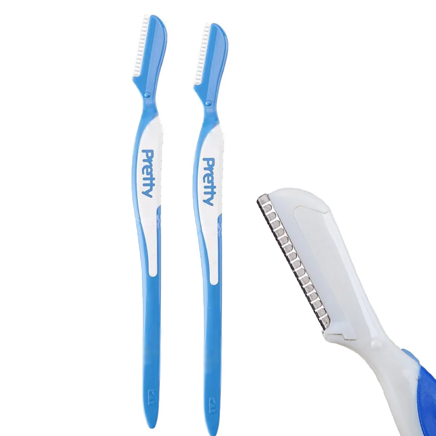 Addfavor бровей макияж комплект карандаш для ручка бритва триммер 24 стилей трафарет