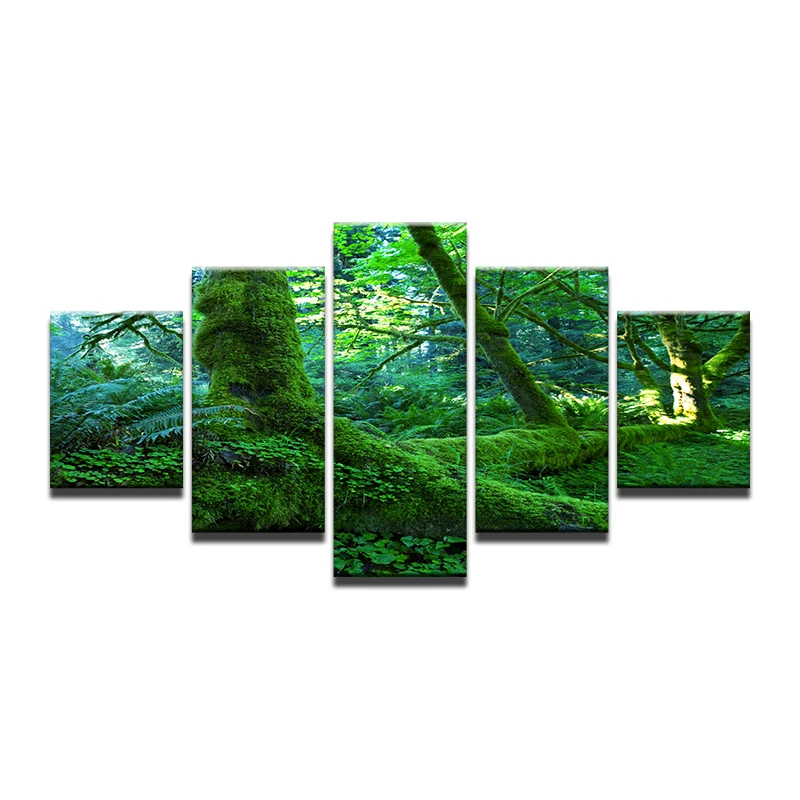 Картина на холсте настенная рамка домашний декор HD печатные картины 5 панелей