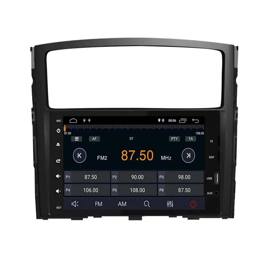 " Android 9,0 4G+ 32G 8Core 2Din руль для MITSUBISHI PAJERO V97 автомобильный мультимедийный плеер быстрая загрузка gps+ ГЛОНАСС