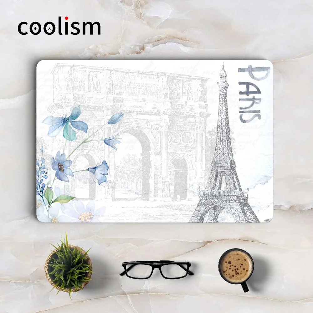 Эйфелева талия и Триумфальная арка наклейка для ноутбука Macbook Pro Air Retina 11 12 13 15