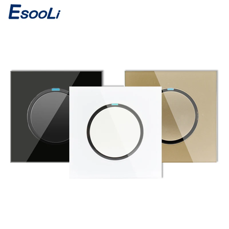 Настенный светильник Esooli 1 банда случайный щелчок ВКЛ./ВЫКЛ. светодиодный с