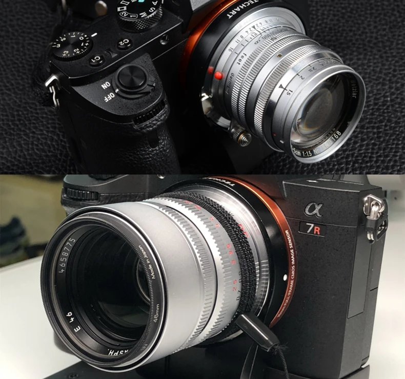 TECHART Pro LM-EA7 с автофокусом AF переходное кольцо для объектива Leica M LM и sony NEX E FE Mount MD/A/EF/FD/PK/M42/AI/EOS/LM-NEX