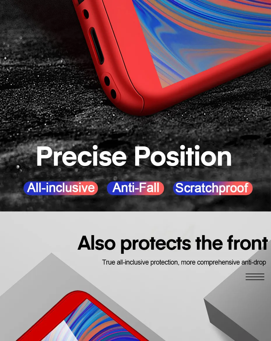 Роскошные 360 Полное покрытие чехол для samsung Galaxy A8 A6 плюс Защитный чехол для Galaxy J4 J6 J8 A7 A5 A3 чехол для телефона