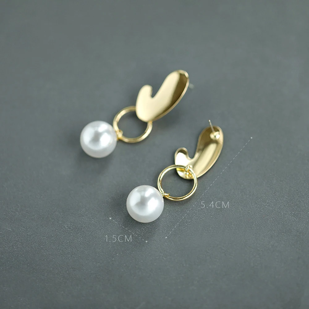 Женские длинные серьги Seven Candy Pearl простые с темпераментом модные ювелирные