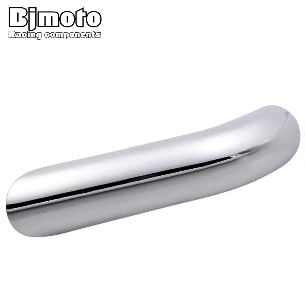 BJMOTO Motorcycle Adjustable Chrome Exhaust Muffler Pipe Heat Shield Cover Guard For Harley cruiser chopper/custom | Автомобили и
